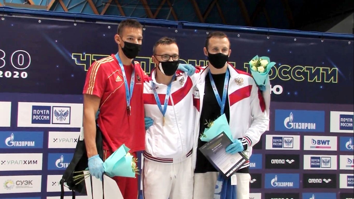 Рядовой спортивной роты ЦСКА г. Балашиха Александр Егоров завоевал «золото» на старте чемпионата России по плаванию в Казани