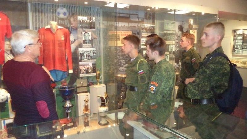 Воспитанники кадетского корпуса посетили ЦСКА