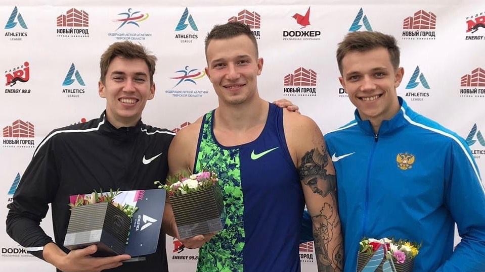 Легкоатлет ЦСКА Георгий Горохов – победитель Фестиваля прыжков с шестом в Твери
