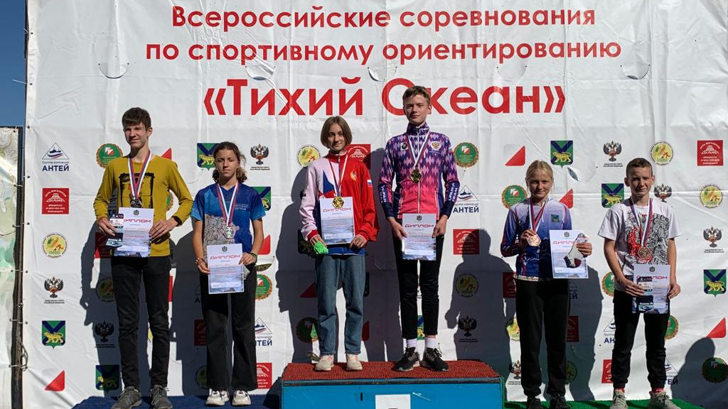 На Всероссийских соревнованиях «Тихий океан» ориентировщики СШ (ОРК) филиала ЦСКА/Хабаровск завоевали 3 медали