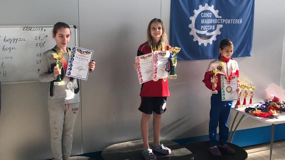 Воспитанники СШ(ОРК) филиала ЦСКА/Ростов-на-Дону заняли весь пьедестал почета на Первенстве Ростовской области по плаванию «Веселый дельфин»