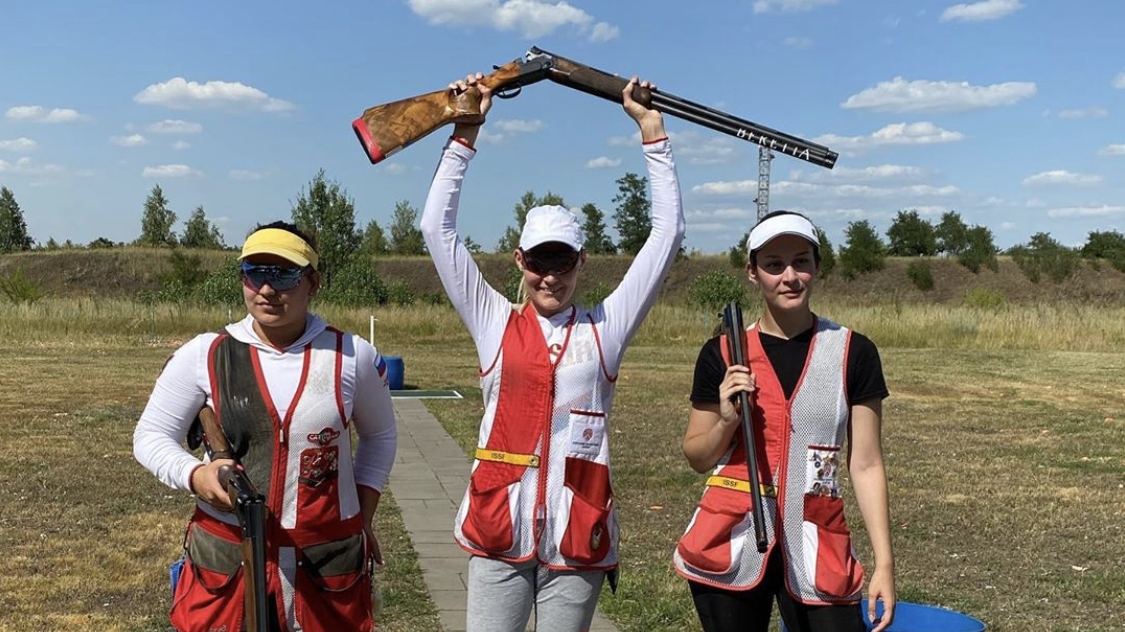 Стрелки ЦСКА Марина Беликова и Александр Землин – лучший в ските на III этапе Кубка России по стендовой стрельбе в Липецке