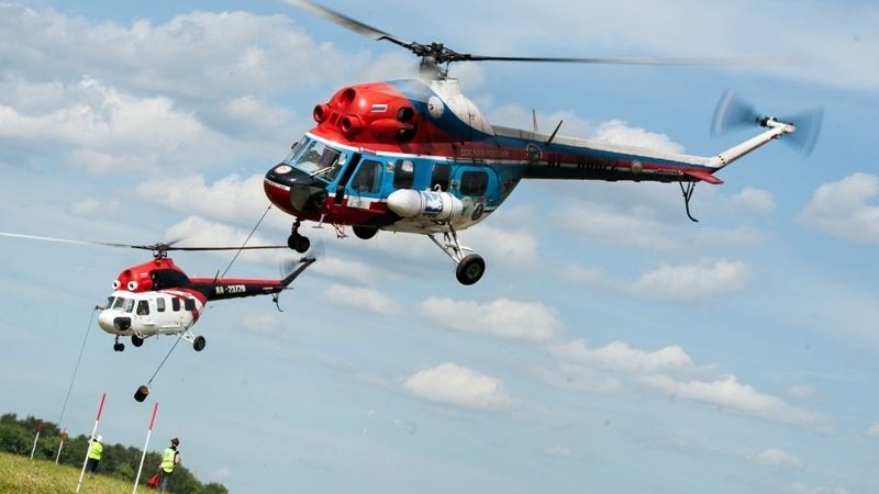 Экипаж ЦСКА/Самара выиграл «серебро» в первый день чемпионата России по вертолетному спорту