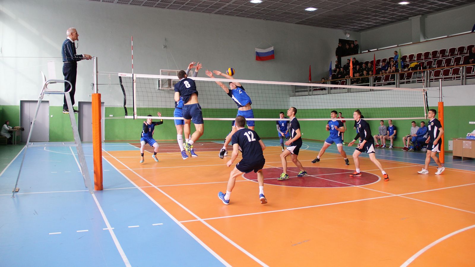 В северной столице состоялось торжественное открытие Спартакиады среди образовательных организаций МО РФ по волейболу