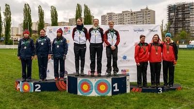 На Гран-при Европы по стрельбе из лука МСМК Саяна Цыремпилова (ЦСКА/Хабаровск) завоевала «серебро» и «бронзу»