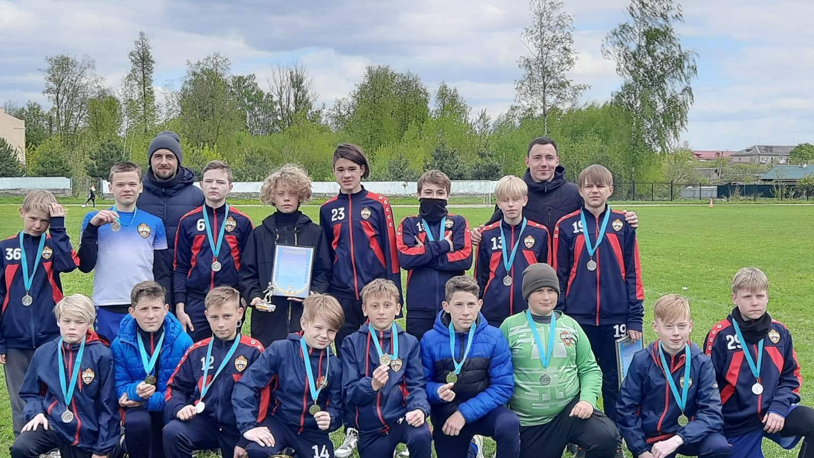 Воспитанники филиала ЦСКА/Смоленск завоевали «серебро» футбольного турнира в Починке