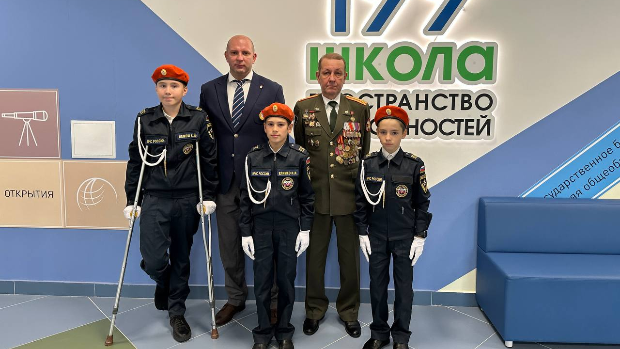 Представители филиала ЦСКА г. Санкт-Петербург приняли участие в торжественной церемонии принятии клятвы кадетами