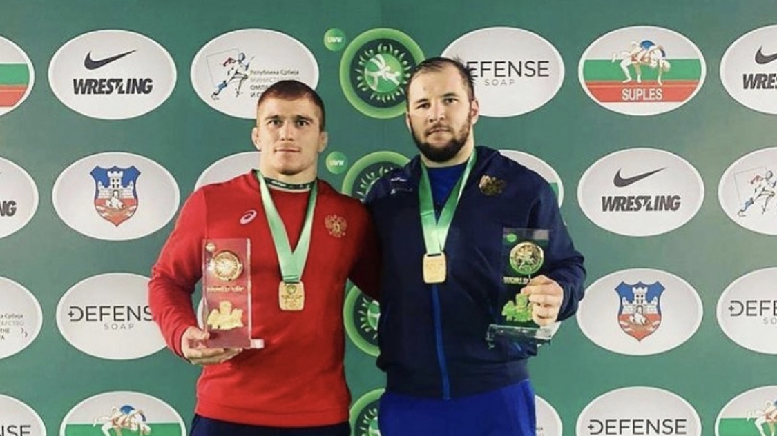 «Тяжелый труд всегда окупается»: Армейские борцы-классики Муса Евлоев и Сергей Семенов завоевали по «золоту» на Кубке мира в Сербии