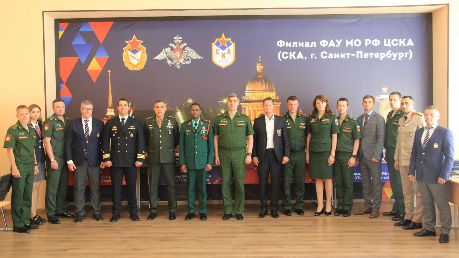 В филиале ЦСКА г. Санкт-Петербург подвели итоги комиссии CISM по оценке готовности объектов к проведению III Всемирных курсантских игр