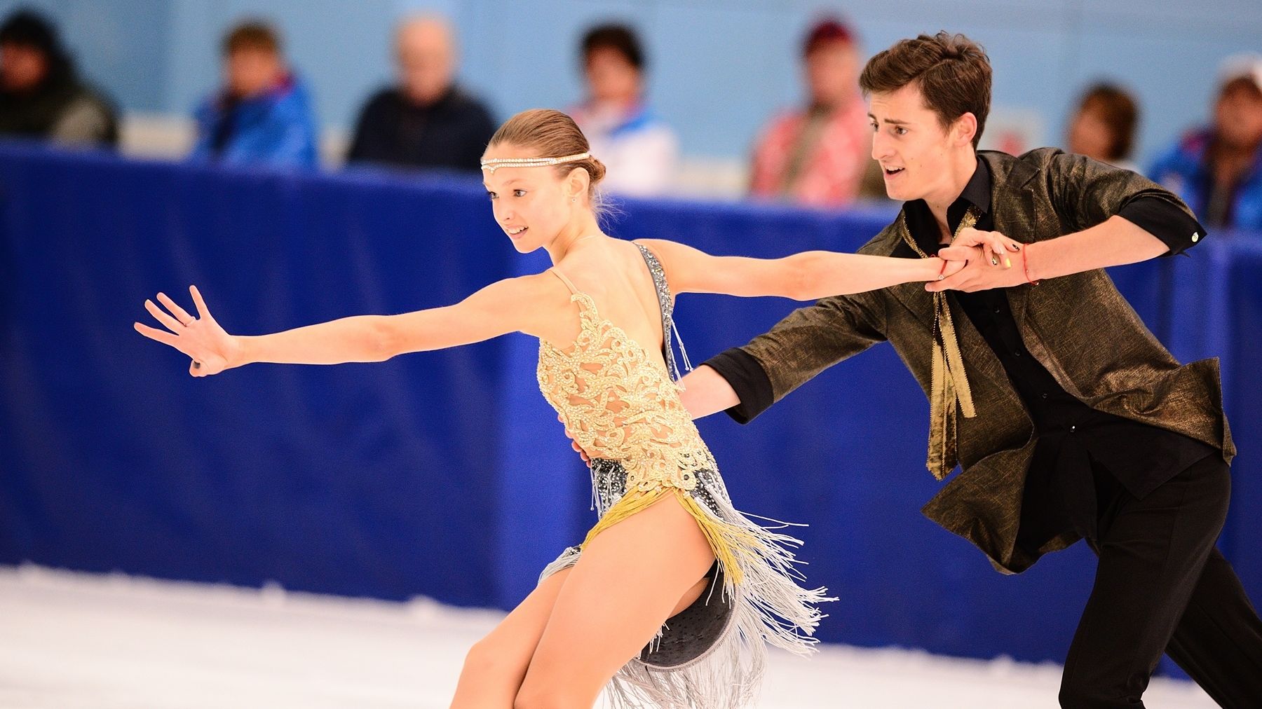 Армеец Александр Васькович и Екатерина Каташинская стали вторыми в танцах на льду среди юниоров на этапе Кубка России по фигурному катанию в Сызрани
