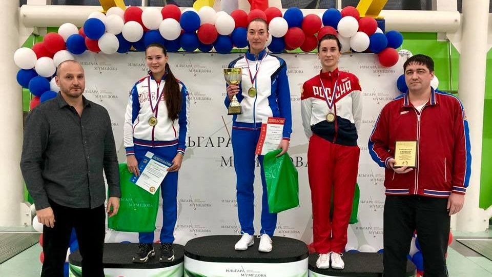 Армейская шпажистка Татьяна Андрюшина первенствовала на «Турнире сильнейших» в Новогорске Ирина Охотникова – вторая