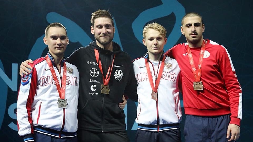 Армейский саблист Камиль Ибрагимов – серебряный призёр чемпионата Европы по фехтованию