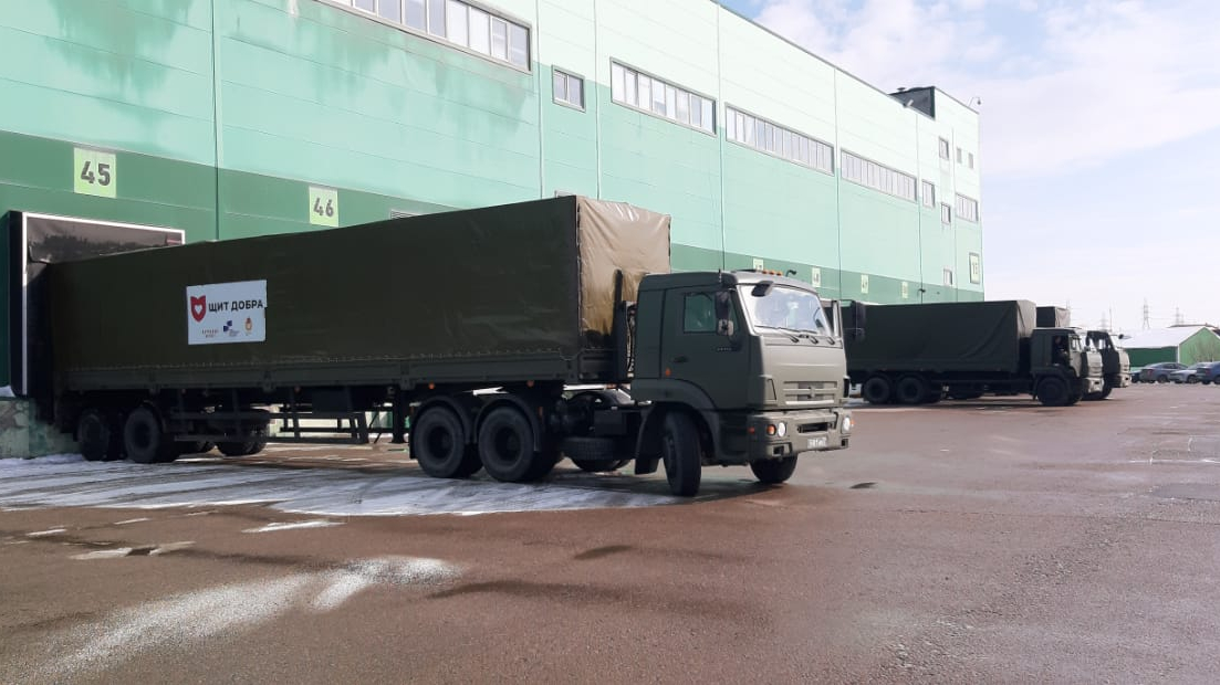 ЦСКА доставил в Мариуполь 10 тонн изделий медицинского назначения