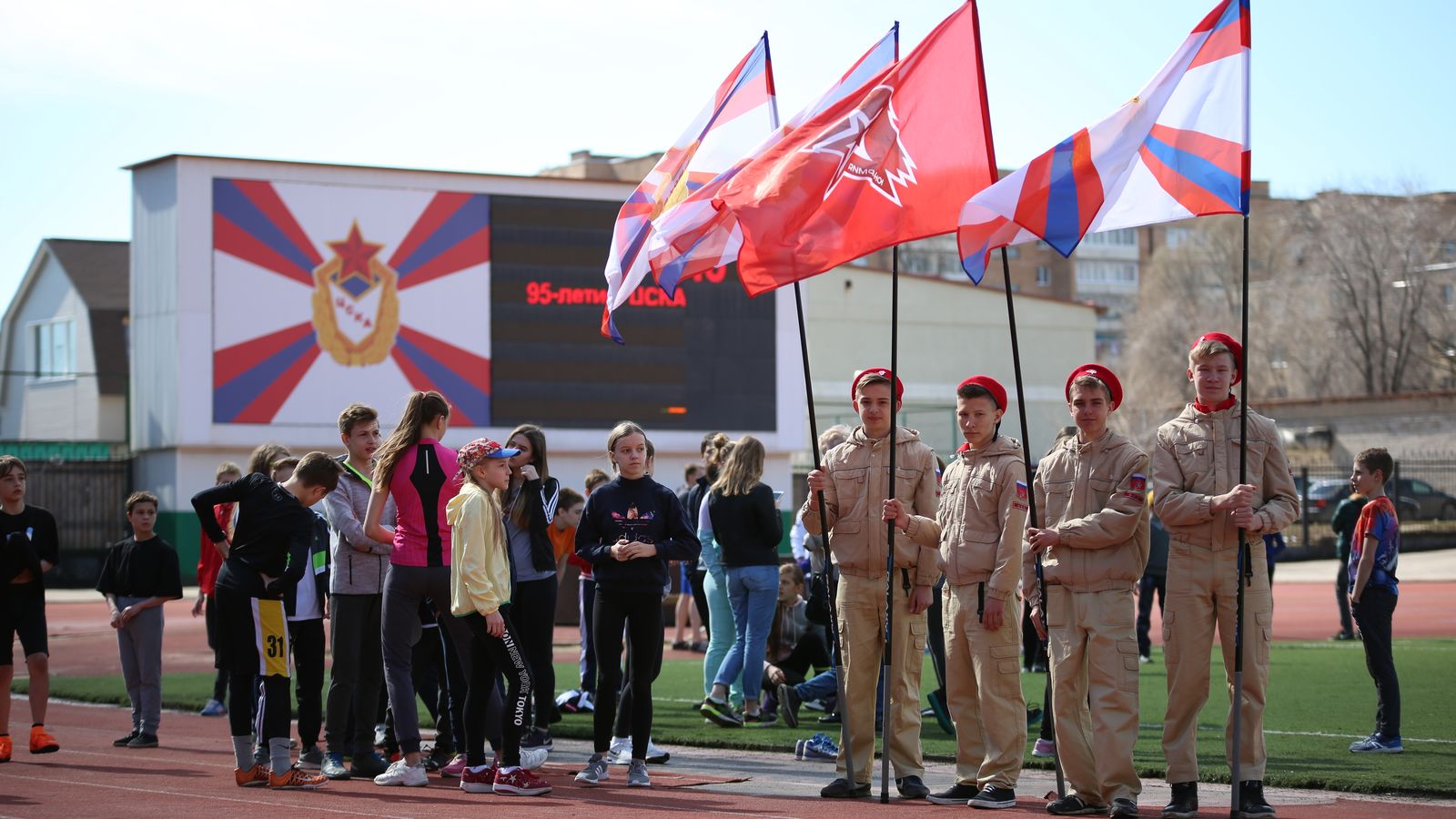 Самарский филиал ЦСКА провел спортивный праздник в честь 95-летия Центрального спортивного клуба Армии