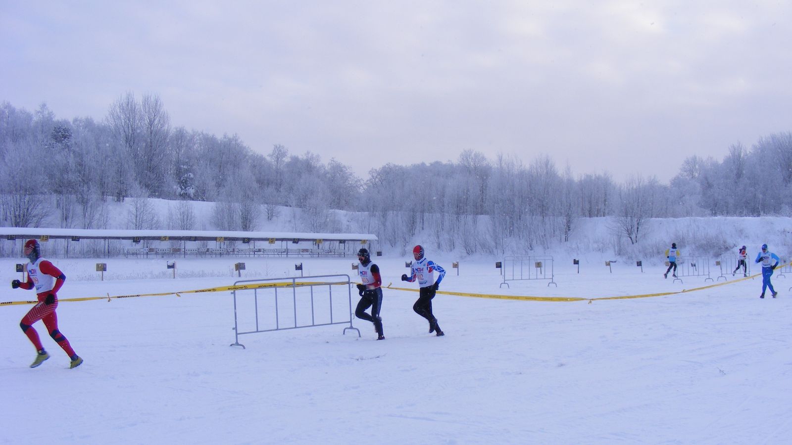 В Токсово прошел чемпионат ВС РФ по зимнему триатлону