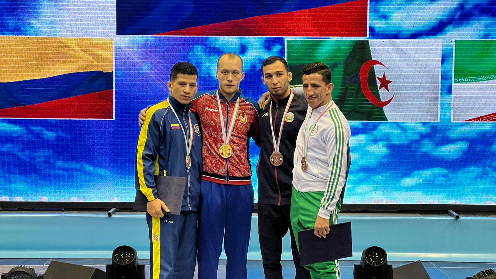 Еще 4 награды завоевали борцы-классики на чемпионате мира CISM по спортивной борьбе в Иране