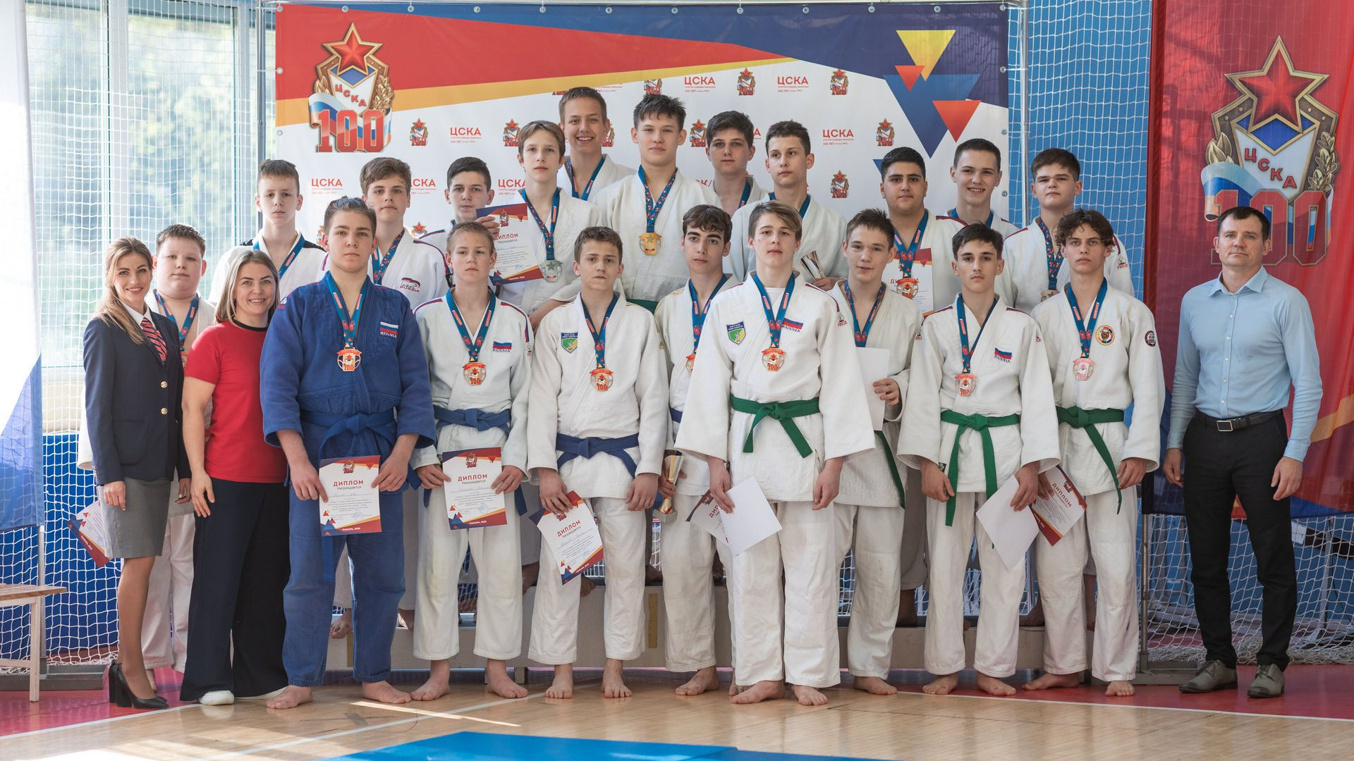 В ЦСКА/Самара завершились соревнования по дзюдо памяти В.Г. Караваева посвященные 100-летию ЦСКА