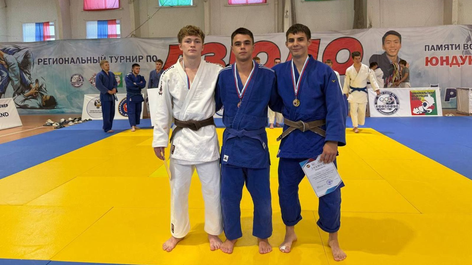 Дзюдоисты спортшколы Читы завоевали пять медалей на первенстве Забайкалья