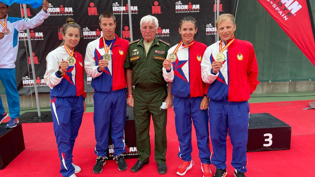 Мария Гостева (ЦСКА) выиграла чемпионат мира CISM по триатлону на длинной дистанции