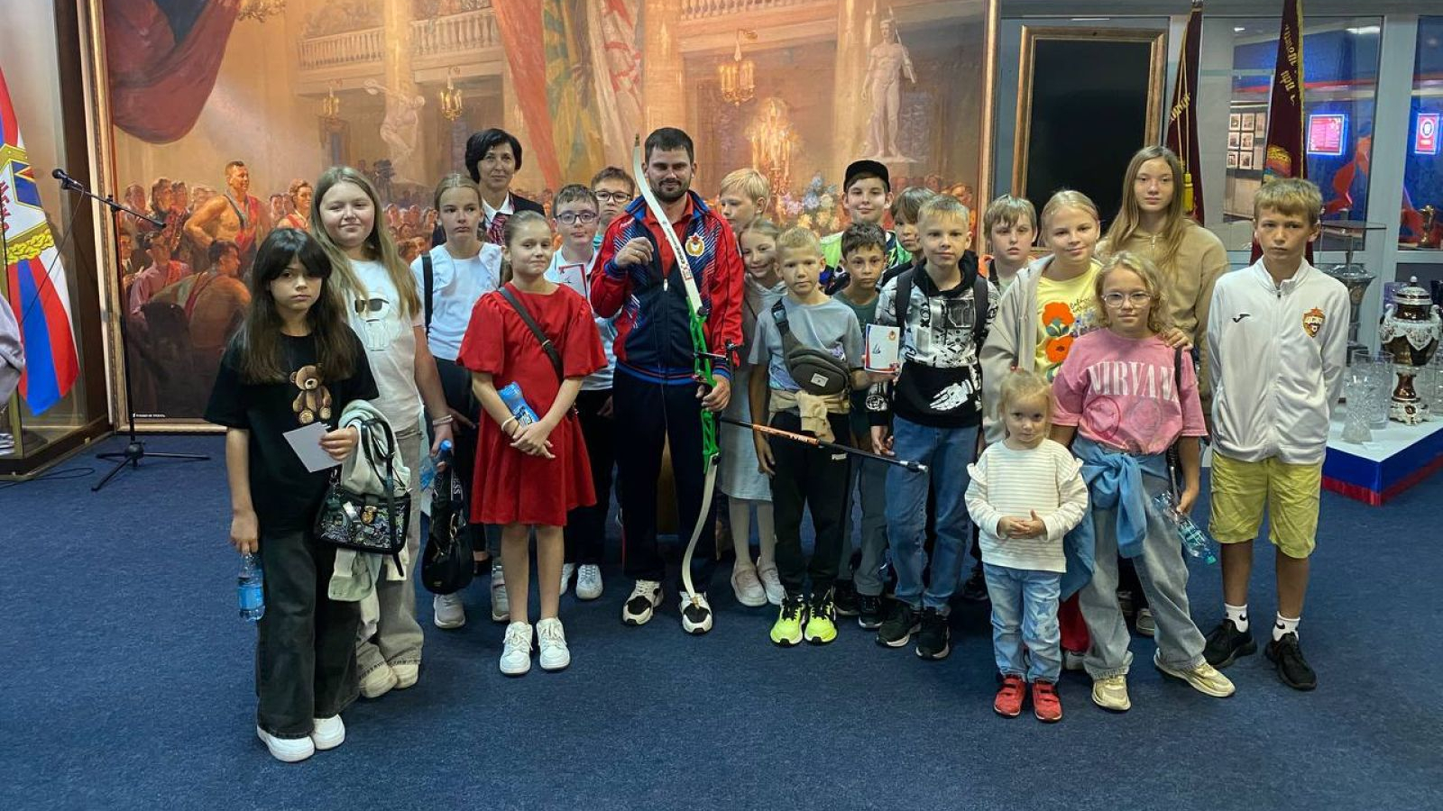 МУЗЕЙ СПОРТИВНОЙ СЛАВЫ ЦСКА ПРОВЕЛ ДЕНЬ ОТКРЫТЫХ ДВЕРЕЙ