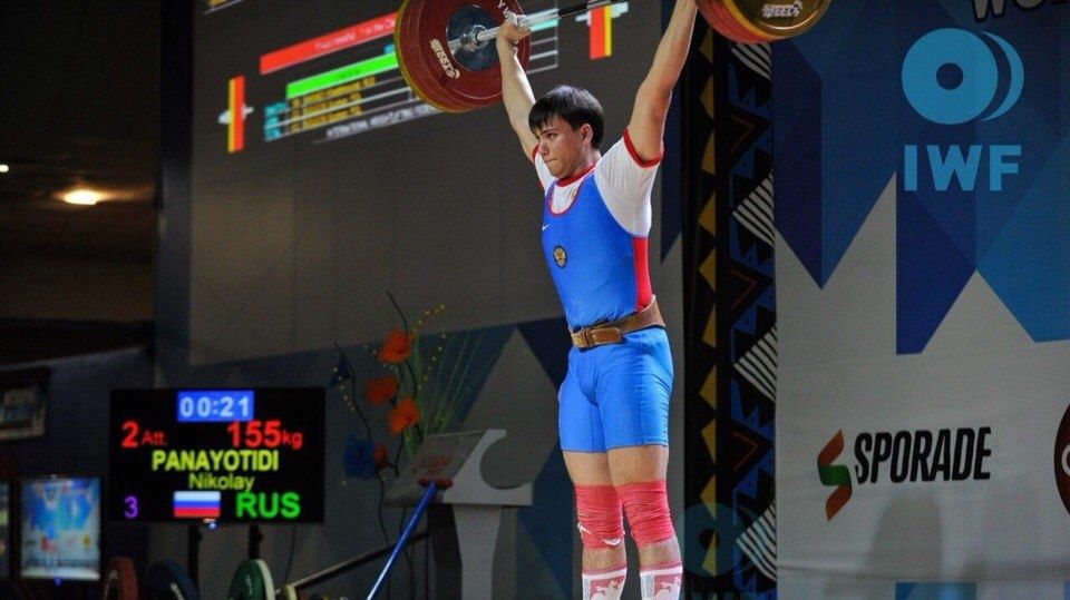 Воспитанник ЦСКА Николай Панайотиди выиграл три «бронзы» первенства Европы по тяжелой атлетике