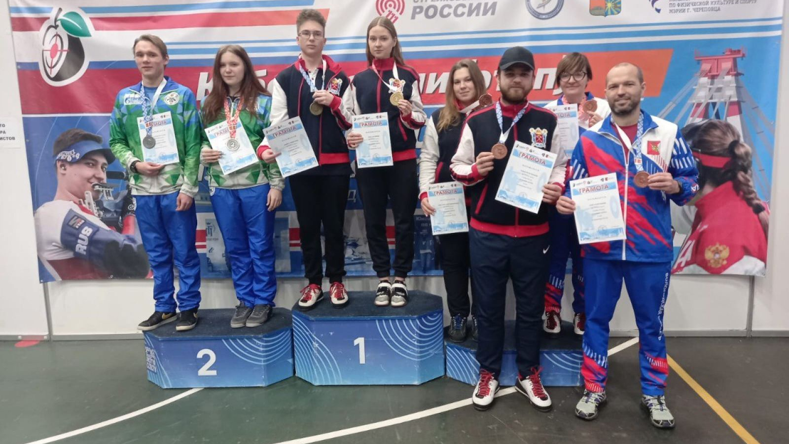 Четыре медали завоевали армейские стрелки на Кубке России