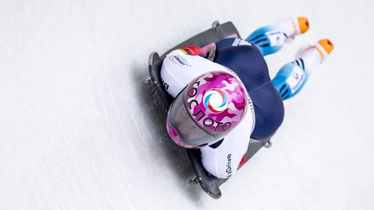 Елена Никитина (ЦСКА) стала четвертой на втором этапе Кубка мира по скелетону сохранив лидерство в общем зачете