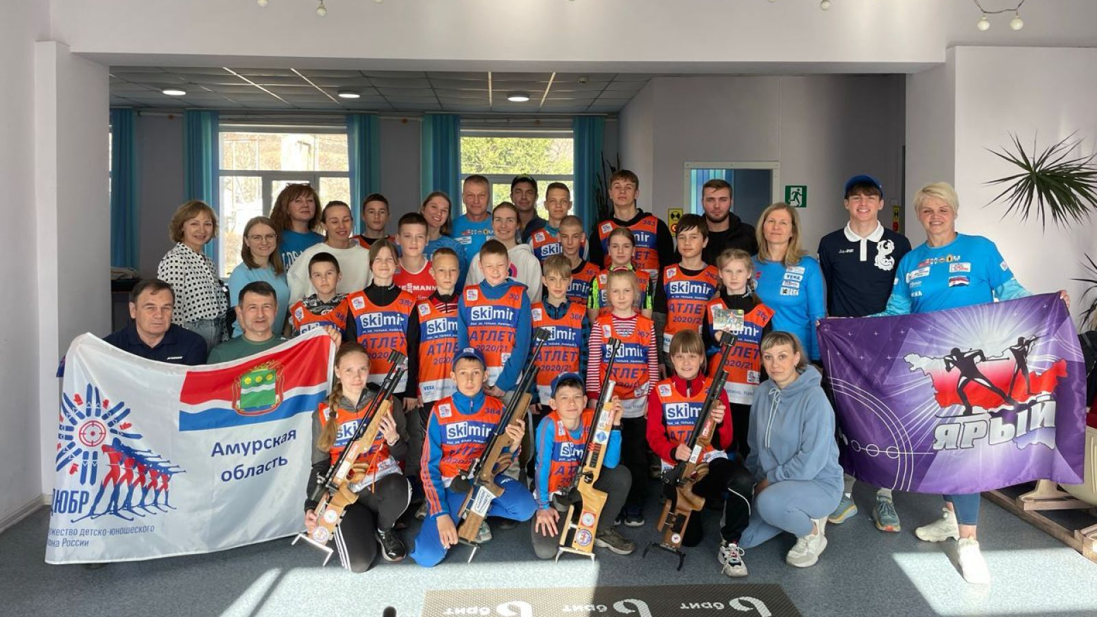 АРМЕЙСКИЕ БИАТЛОНИСТКИ ВСТРЕТИЛИСЬ С ЮНИОРАМИ