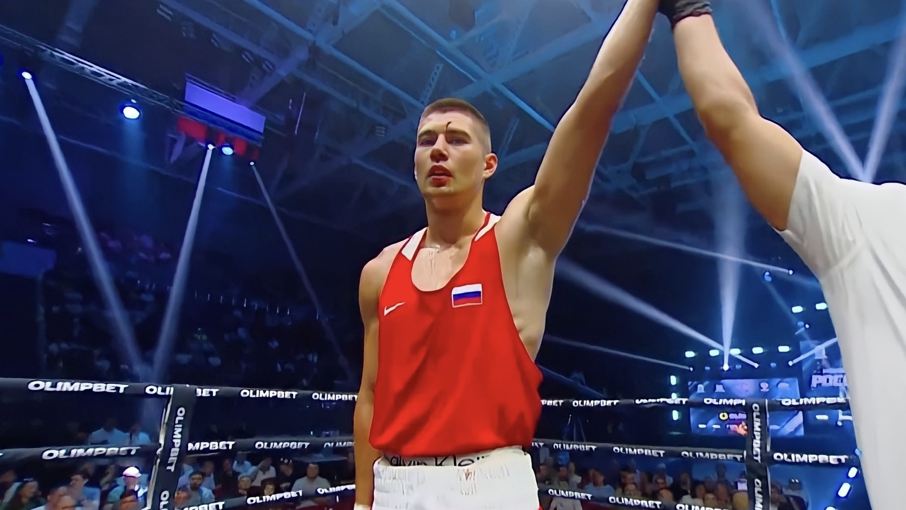 Воспитанник СШ (ОРК) филиала ЦСКА Санкт-Петербург Андрей Косенков в рамках шоу «Битва на Волге» победил соперника из Сербии