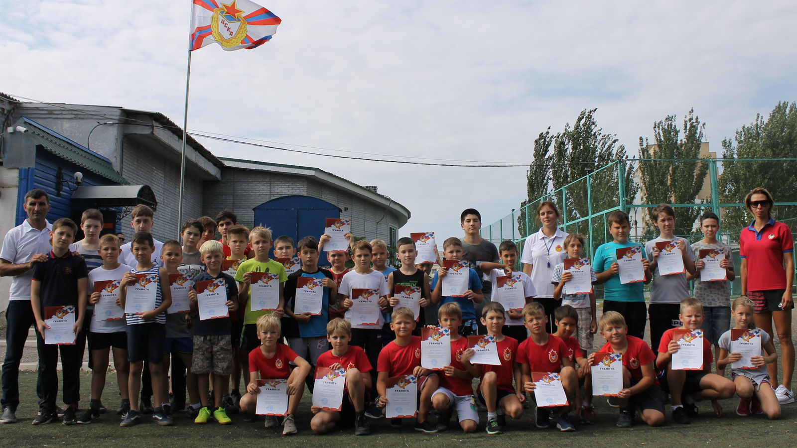 В спортивном центре ЦСКА (МиФП г. Астрахань) готовятся к празднованию Дня физкультурника