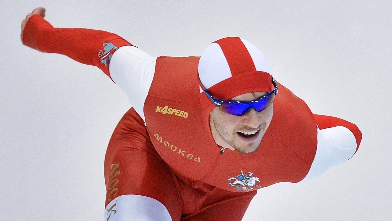 Сергей Грязцов (ЦСКА) стал чемпионом России по конькобежному спорту в командной гонке