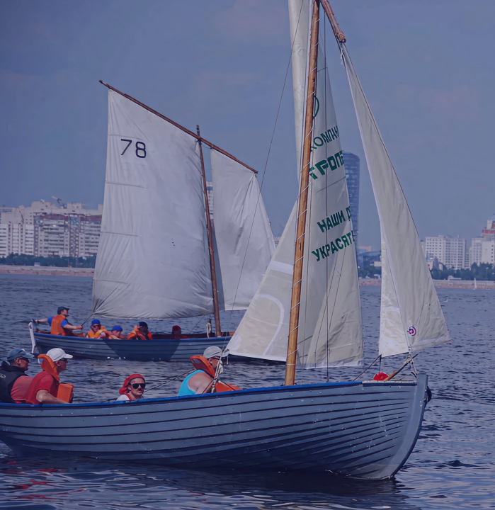 Гребно-парусное двоеборье