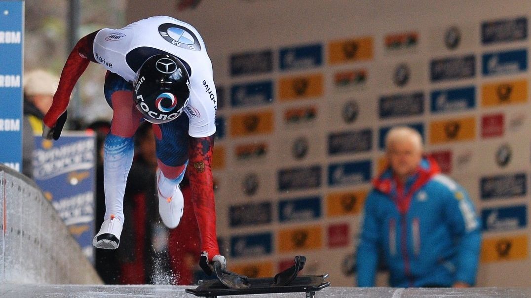 Армеец Александр Третьяков выиграл «серебро» на VII этапе КМ по бобслею и скелетону