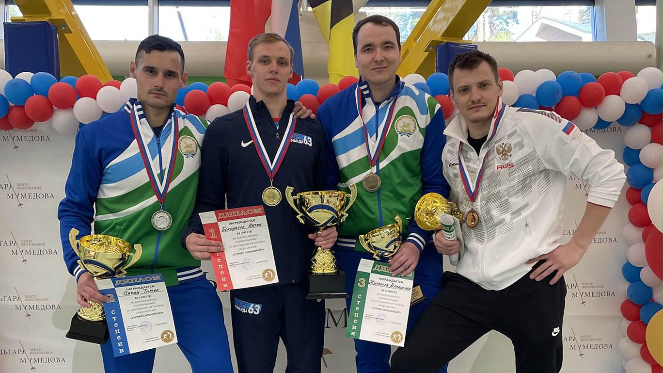Армейский рапирист Антон Бородачев стал победителем Всероссийских соревнований