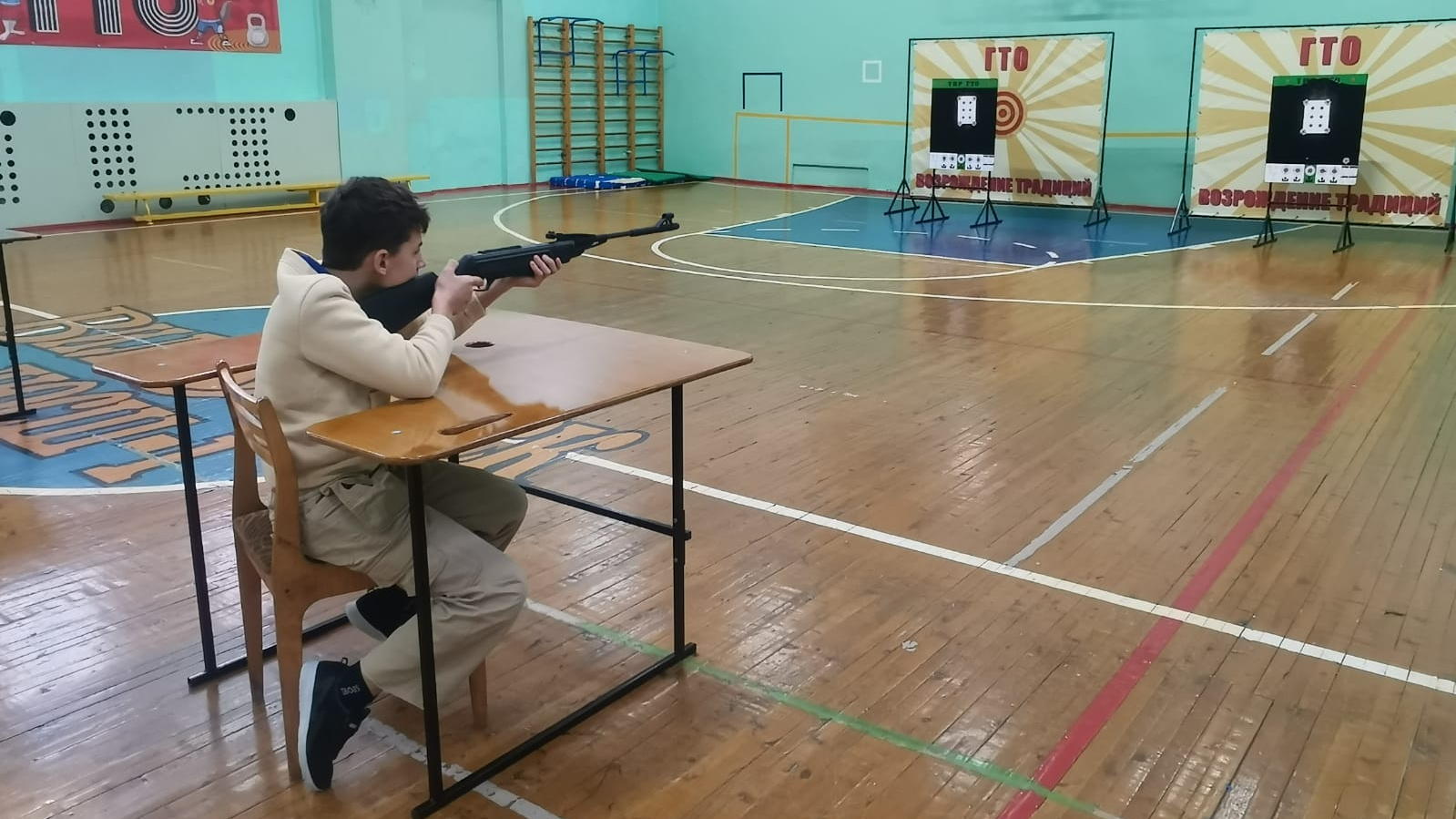 Юнармейцы СОК (г. Вилючинск) филиала ЦСКА/Хабаровск поучаствовали в муниципальных соревнованиях по стрельбе