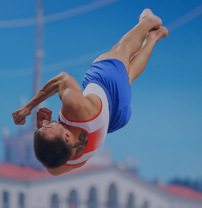 Прыжки на батуте