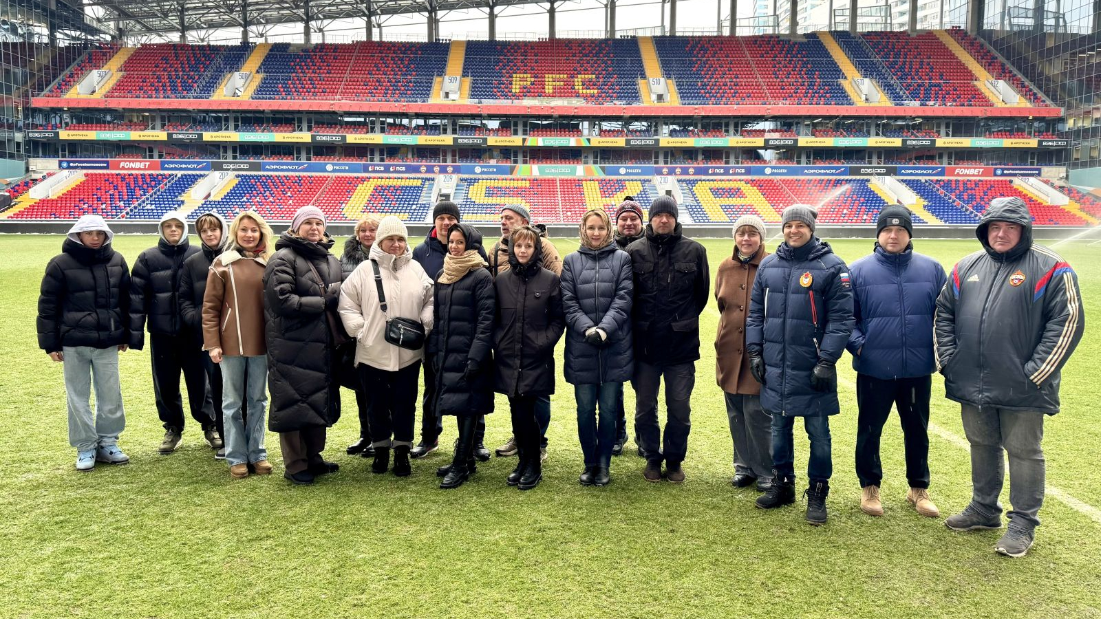 ФУТБОЛЬНЫЕ СЕКРЕТЫ: ЭКСКУРСИЯ НА ВЭБ АРЕНУ ДЛЯ СОТРУДНИКОВ ЦСКА
