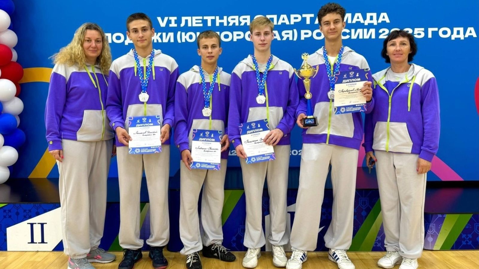 Шпажисты спортивной школы «ЦСКА-Самара» стали серебряными призёрами VI летней Спартакиады молодёжи России