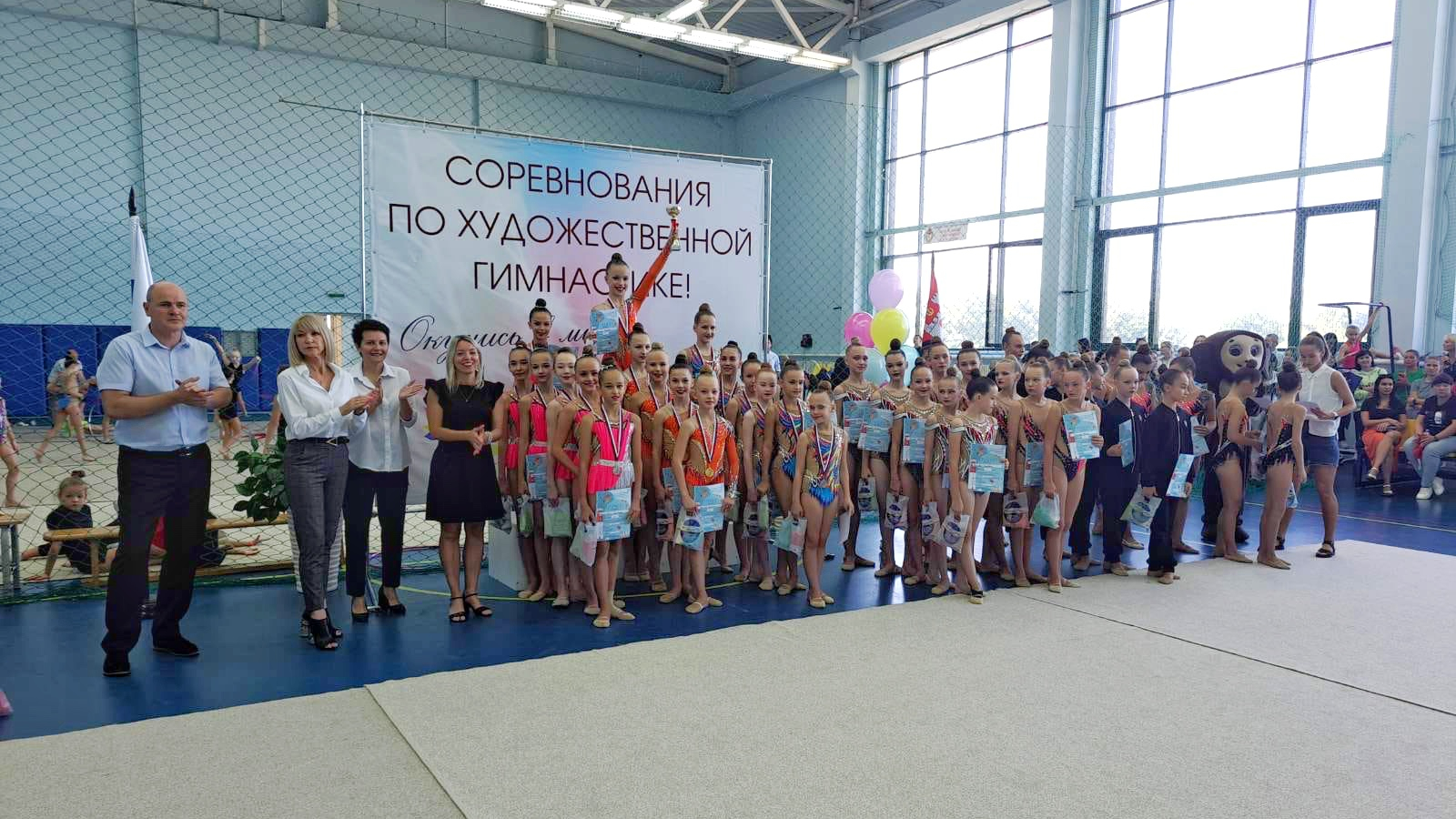 На базе СОК  (г. Балтийск) прошло Открытое Первенство города Балтийска по художественной гимнастике