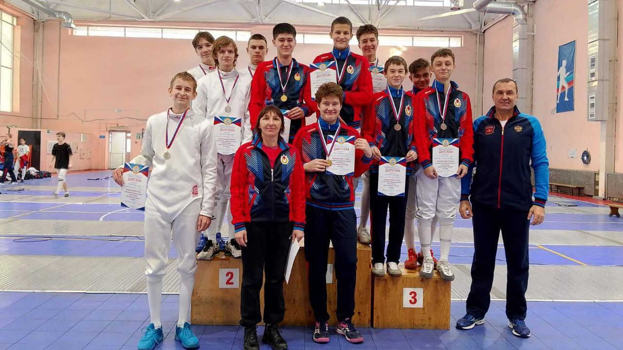 Успешное выступление шпажистов самарской спортшколы ЦСКА на Первенстве Самарской области по фехтованию