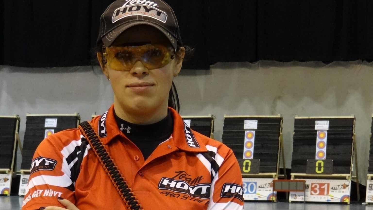 Лучница ЦСКА Альбина Логинова – выиграла два «серебра» на зимнем чемпионате мира