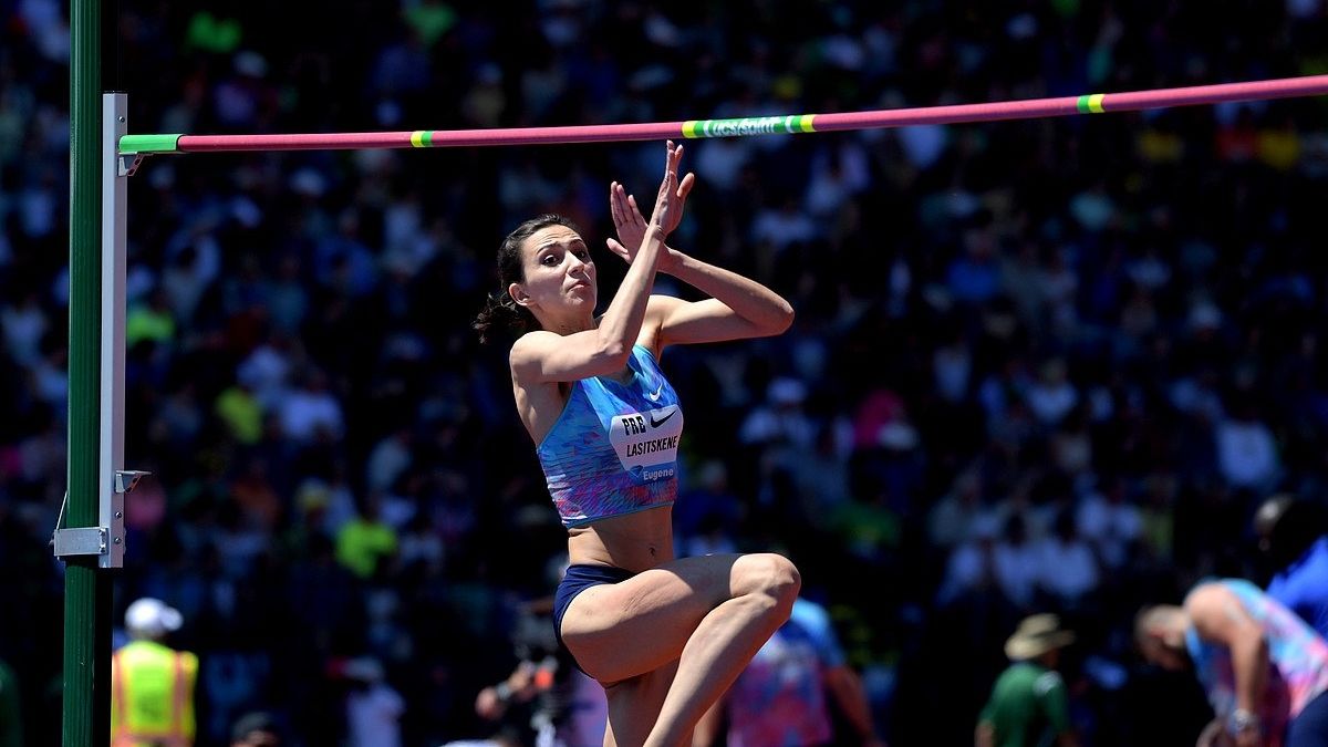 Лейтенант Мария Ласицкене (Кучина) выиграла этап «Бриллиантовой лиги» в США