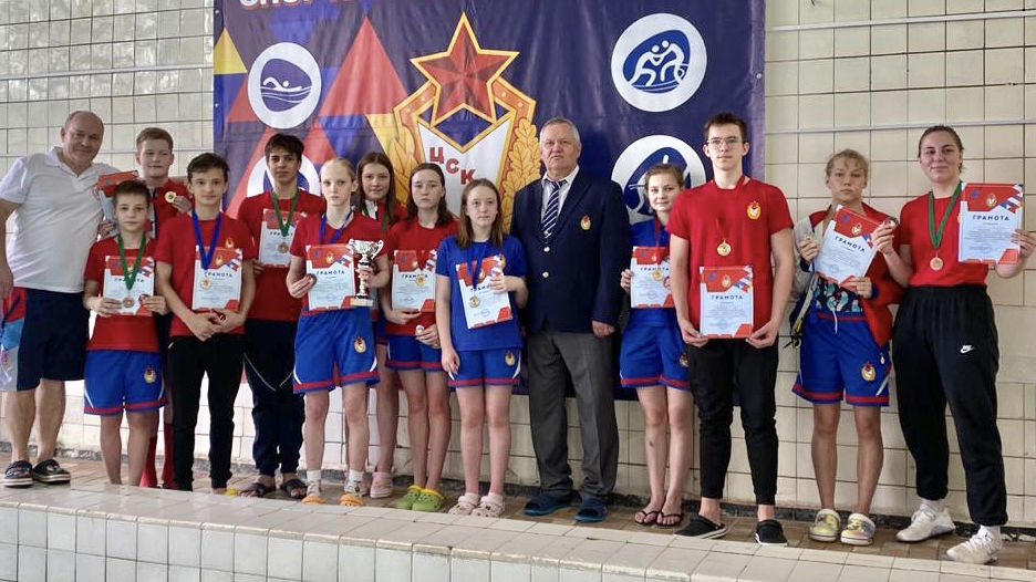 Разыграны награды Первенства спортивной школы (комплексной г. Одинцово) ЦСКА по плаванию