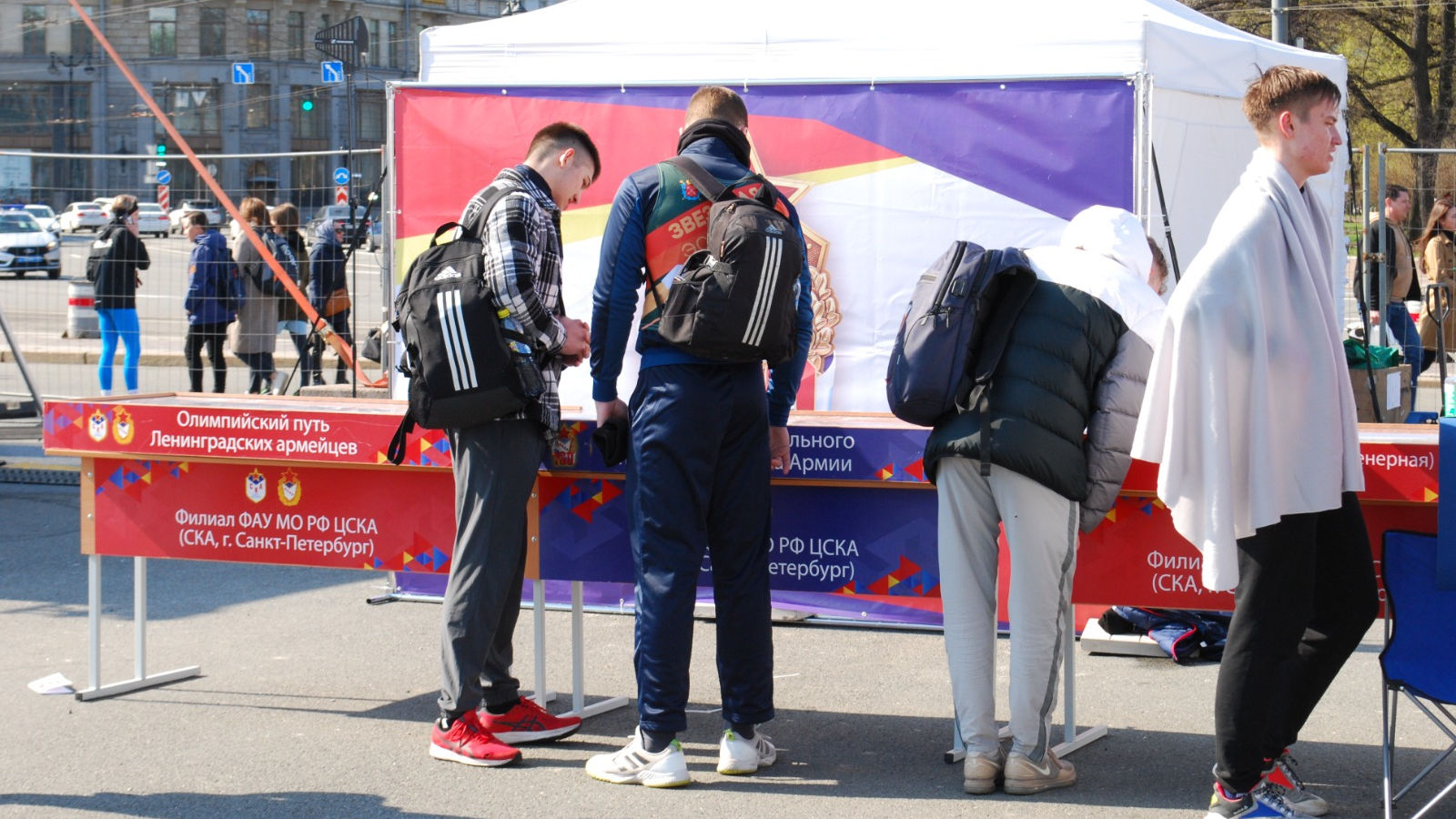 Выставка посвященная 100-летию ЦСКА на Традиционной легкоатлетической Звездной эстафете