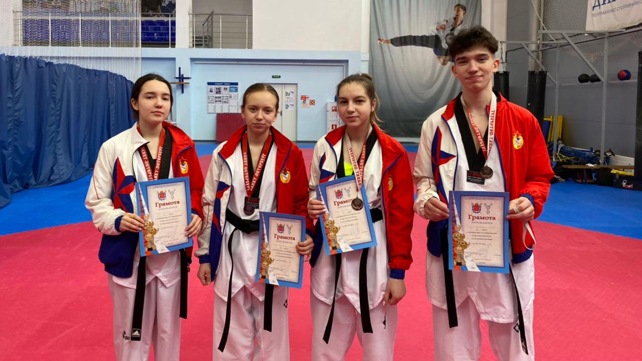 Воспитанники СШ (ОРК) ЦСКА г. Санкт-Петербург – призеры Кубка Санкт-Петербурга по тхэквондо