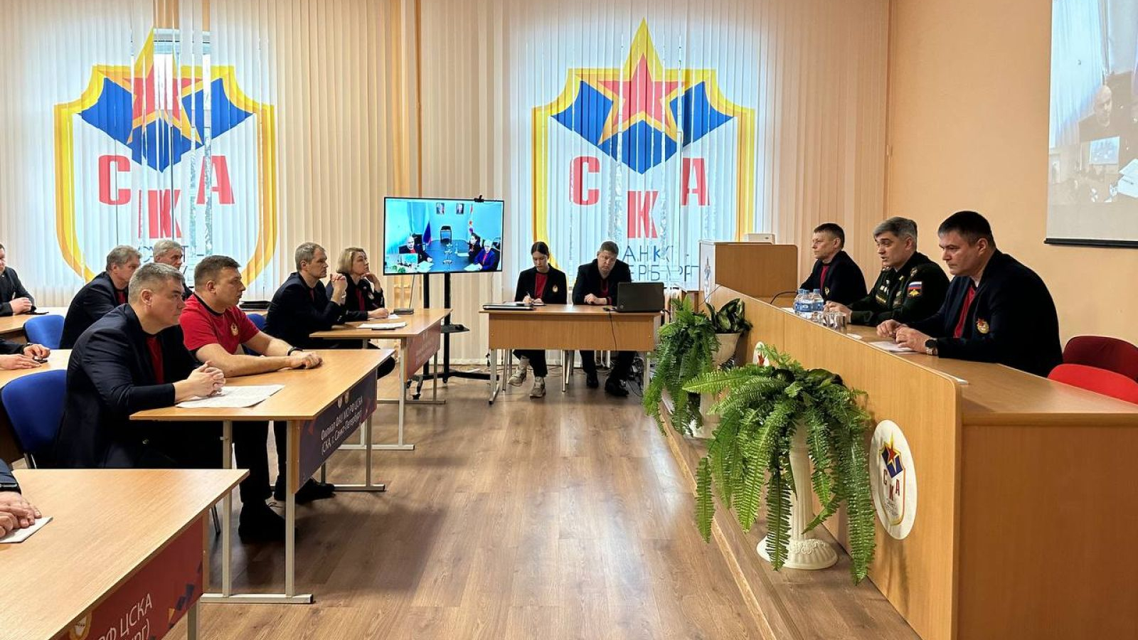 В филиале ЦСКА (СКА г. Санкт-Петербург) прошло подведение итогов проверки филиала