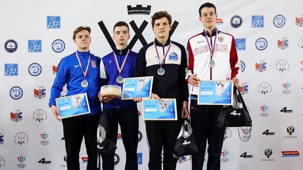 Рапирист ЦСКА Захар Козлов – серебряный призер Первенства России среди юниоров U21