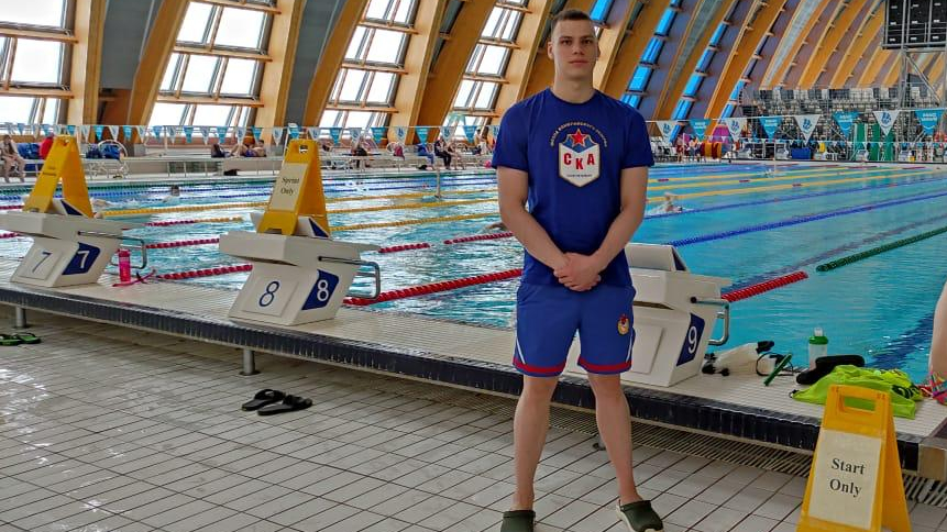Воспитанник СШ (ОРК) ЦСКА г. Санкт-Петербург – серебряный призер чемпионата России по плаванию