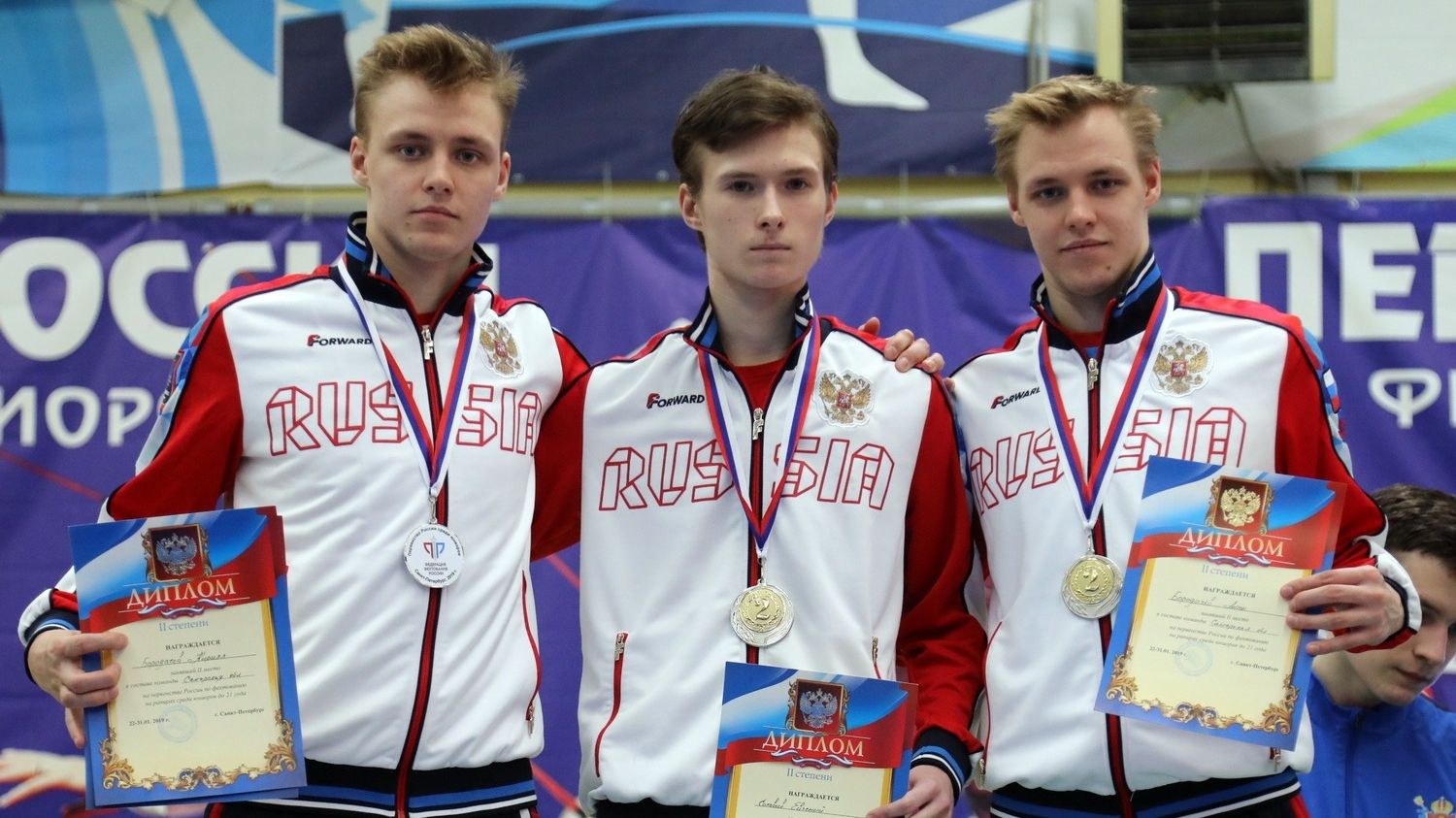 Три медали на двоих: братья Бородачевы (ЦСКА/Самара) - призеры первенства России по фехтованию