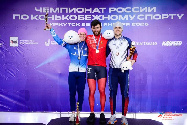 Спортсмен ЦСКА завоевал золотую медаль чемпионата России по конькобежному спорту 